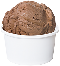 Chocolate. Real chocolate. 86% dark Ghirardelli chocolate.